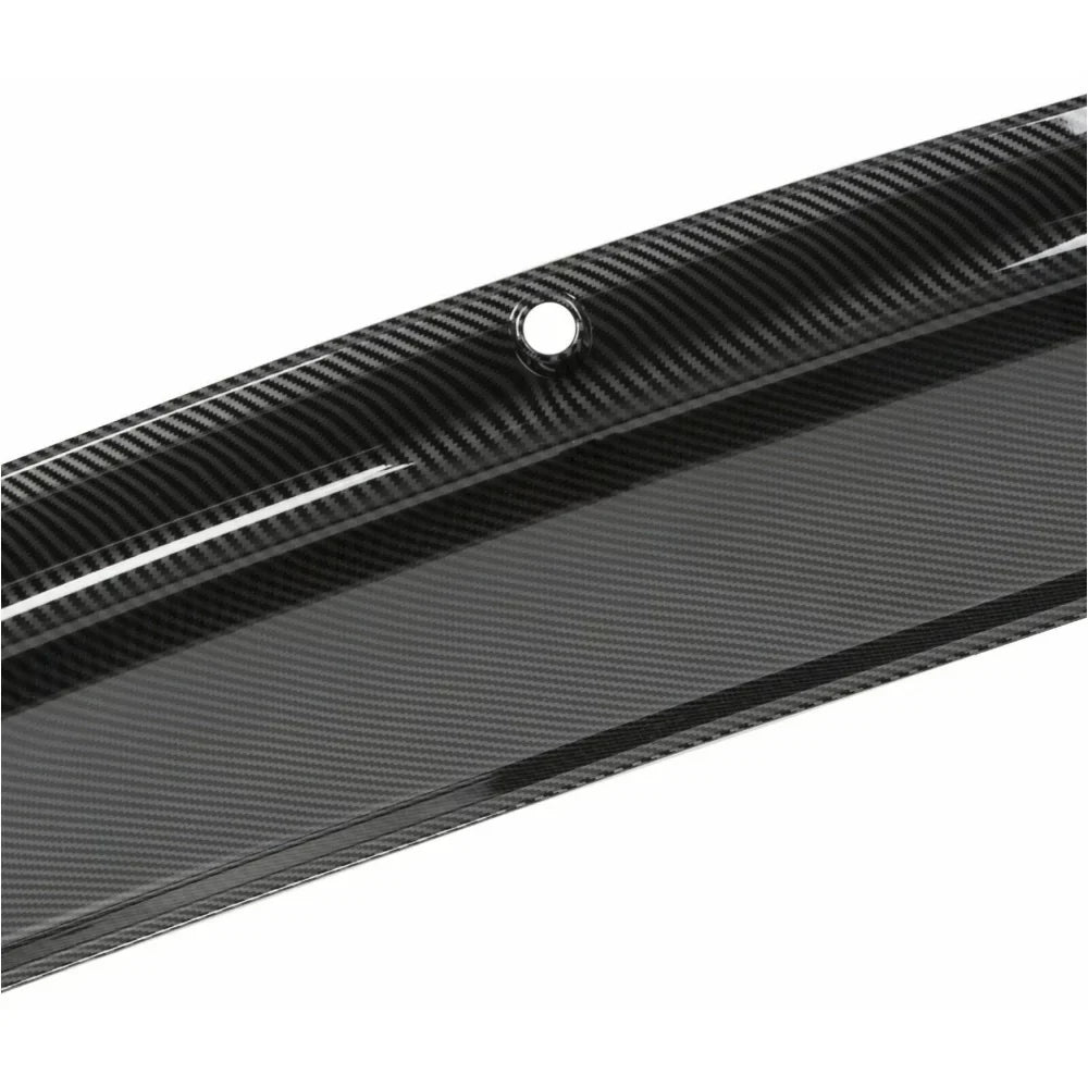 Print Panel Ford Fiber Decklid Mustang Gt Shield Trunk 2015-2021 Rear Carbon For