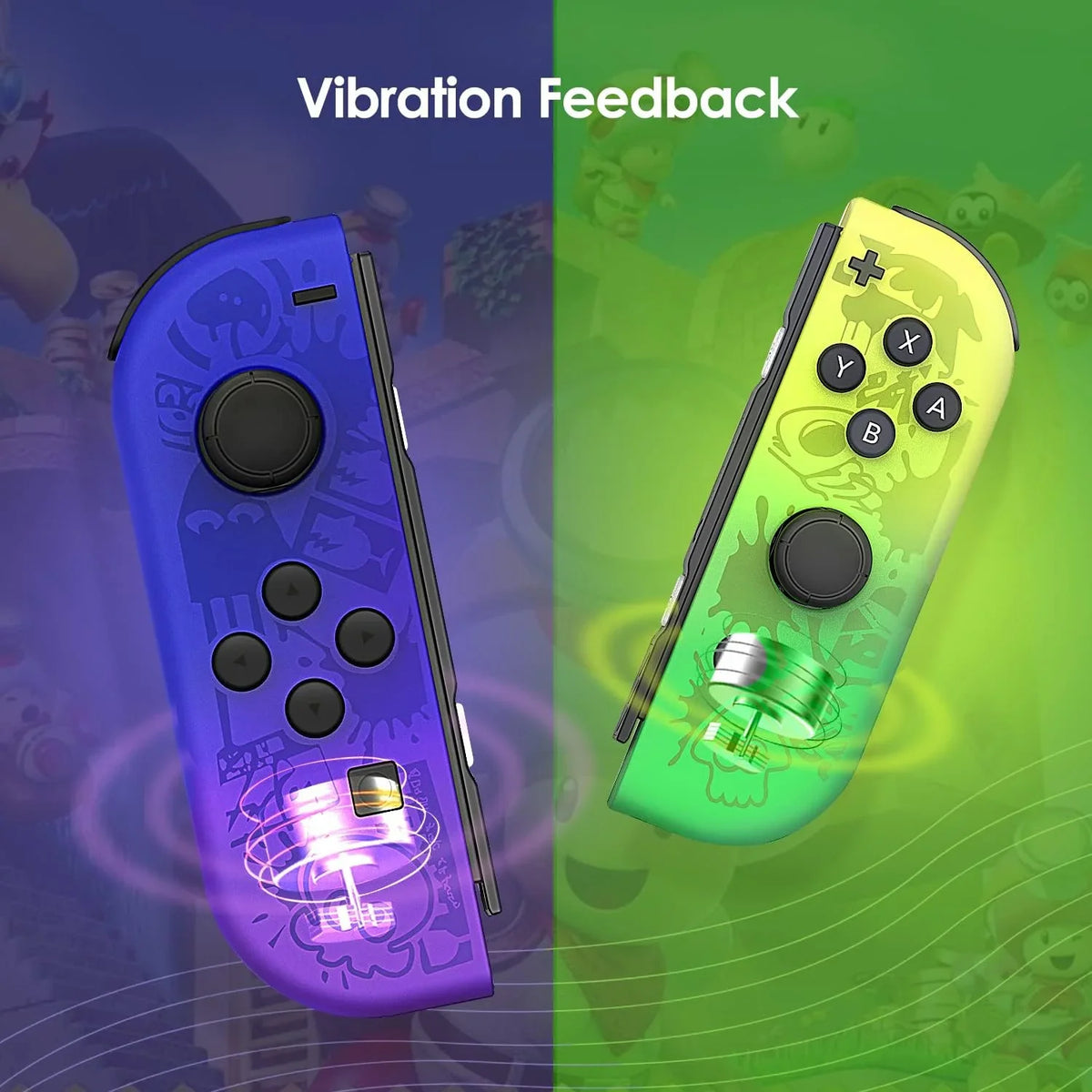 Joy Edition Nintendo Splatoon Controller,Wireless Joystick- Joy-Pad Switch Controllers Special 3 cons