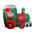 4.5' Lighted Outdoor Northlight Locomotive on Christmas Santa Inflatable Train Decoration