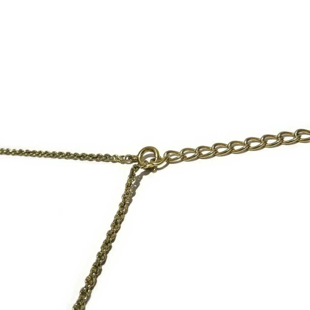 Dior Gold Necklace (Good) for Motif Pre-Owned Women Christian Accessory Heart