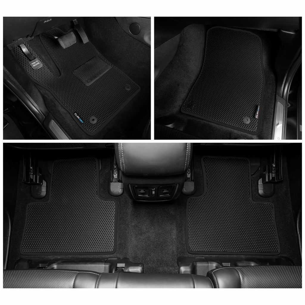Watertrap Accessories 1st ART Fit Man - Car Liner, 2016-2021, Woman, Car Floor Mats Jeep & Floor Custom Grand Compatible All-climate, for Row, CLIM 2nd Black/Black Mats Cherokee & for FL011318032