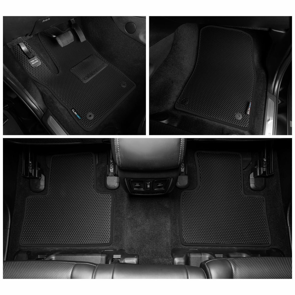 Watertrap Accessories 1st ART Fit Man - Car Liner, 2016-2021, Woman, Car Floor Mats Jeep & Floor Custom Grand Compatible All-climate, for Row, CLIM 2nd Black/Black Mats Cherokee & for FL011318032