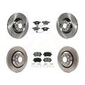Brake R32 K8S-102913 And Rear Front Kit Passat Disc Transit Semi-Metallic Golf R Auto For - Rotors Pads Volkswagen