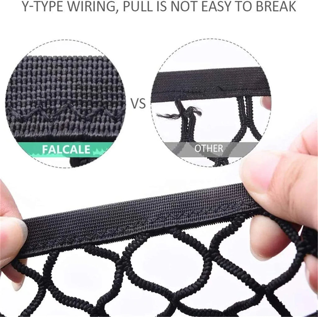SUVs Auto Storage Barrier DYKESON -Easy Children, Mesh Net with Drive Baby Organizer Car Bag Layer(S) Pet Dog for Stretchable Barrier Cars, Universal and Safety to 3 Install,Safer Pets with