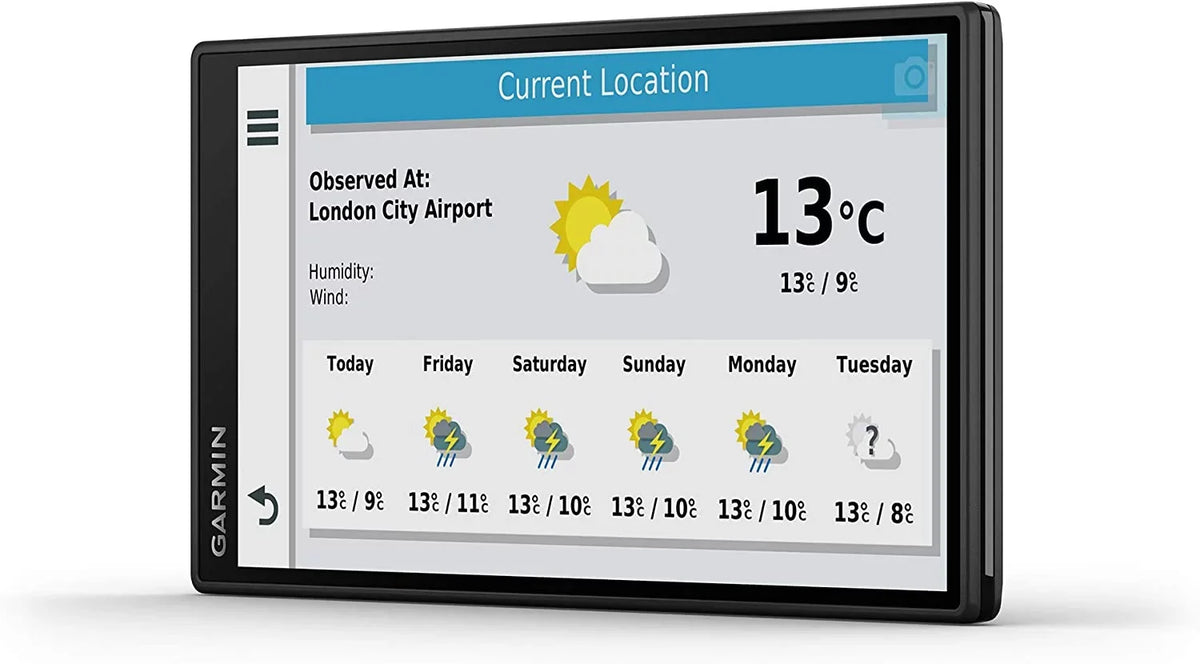 Voice Digital Edge and 55 5.5 and Hands-Free Display, Garmin Edge Europe, Commands to Bluetooth Calling, Nav Traffic, inch Sat Updates Features Smart UK, DriveSmart with Mt-D Map Full for Ireland