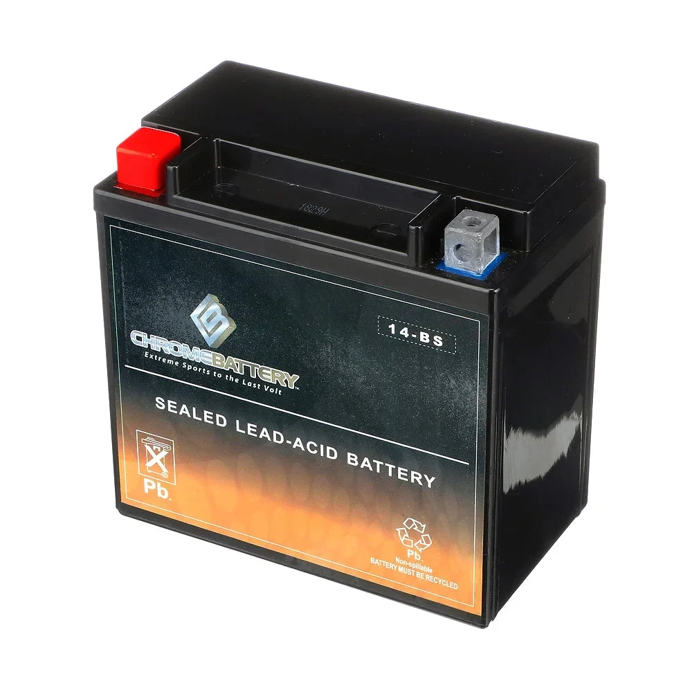 Battery Chrome Battery 2009 Ytx14-Bs Abs Kawasaki Zg1400 Concours, for Motorcycle 1400Cc