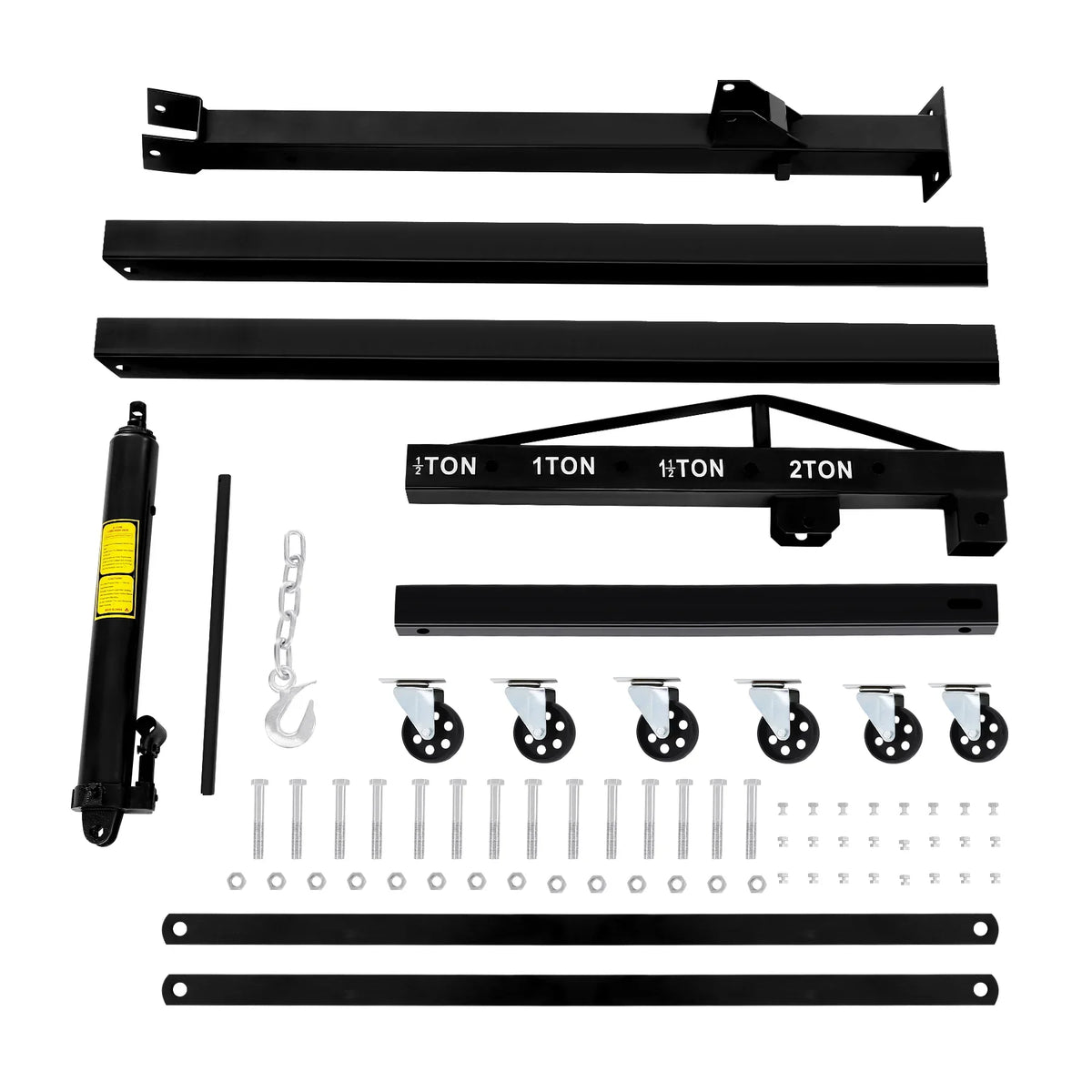 Engine Engine Shop Legs, Telescopic 2-ton, Hoist, Capacity Folding And Crane, Picker Heavy Cherry Boom With Manual Engine Lifting Crane Crane Folding Steel 4400lbs, Hydraulic Duty Shop Crane