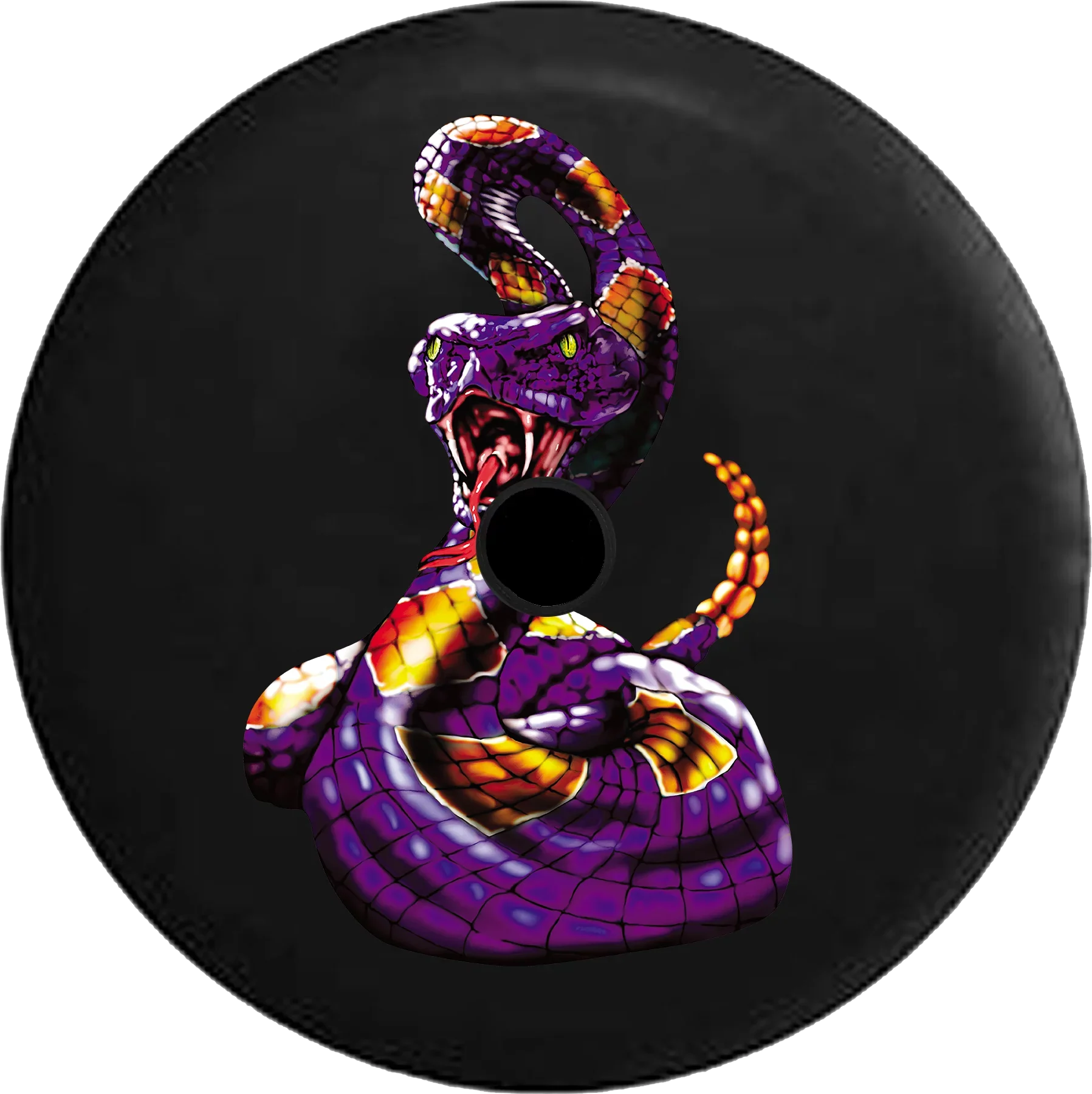 Wrangler Tire Spare Rattle Purple Inch 2019 Backup Back 2018 Diamond 32 Snake for Camera Jeep Shield