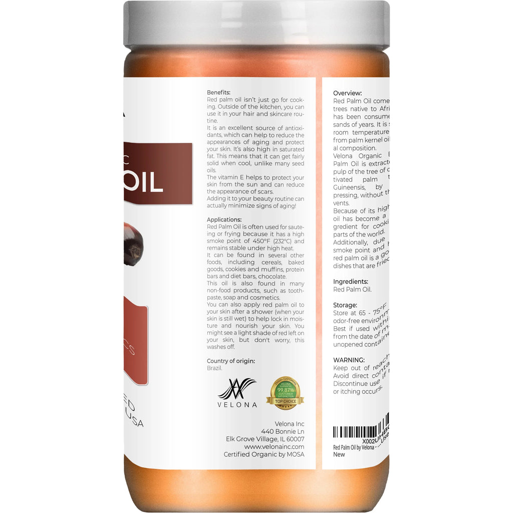 jar Organic Virgin, Enjoy Red and Skin, Hair | Extra 32 Today Pressed Results Body, Certified | - - | in Oil Velona Palm | | Food oz Grade Cold USDA Face, Use Care Cosmetic