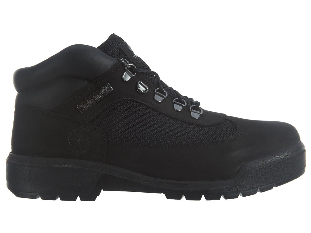 Boot Nubuck Black Field Timberland Men's M Waterbuck Waterproof Leather/Fabric 9.5