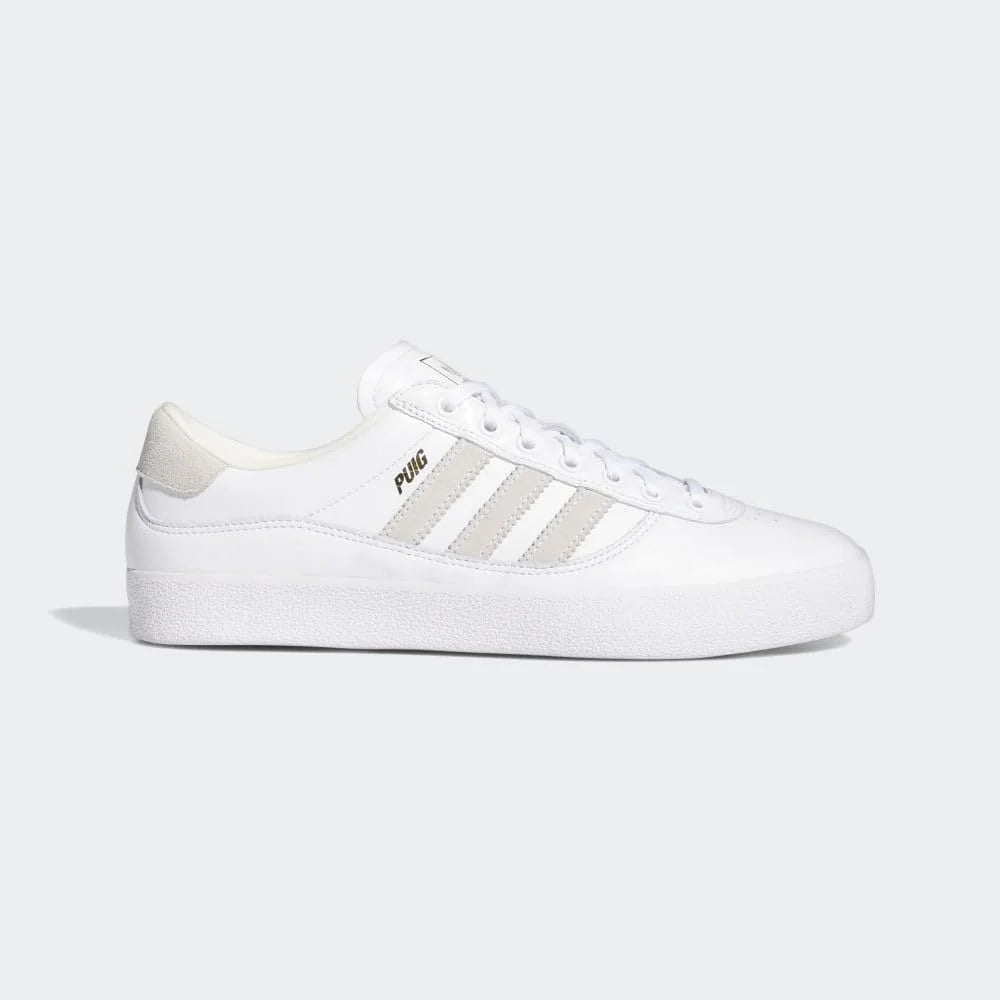 Puig Indoor Shoes 9.5 - White/White/Customized - Adidas