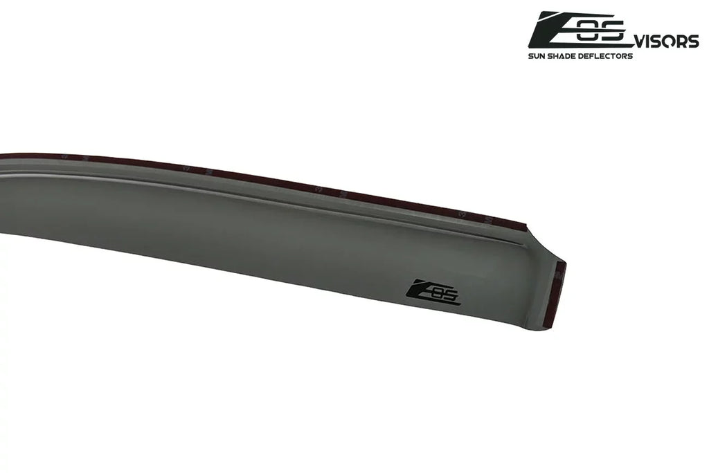 Crew Side Extreme Store Guards Online 2009-2014 Cab | Tinted in-Channel Vents Visors F-150 Smoke Window for design EOS Deflectors Rain