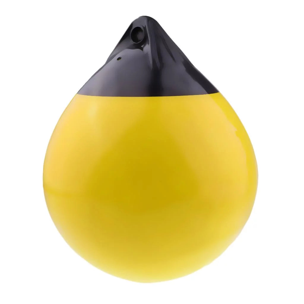 Buoy Yellow Inflatable Buoy Diameter.12 , Mooring Vessel