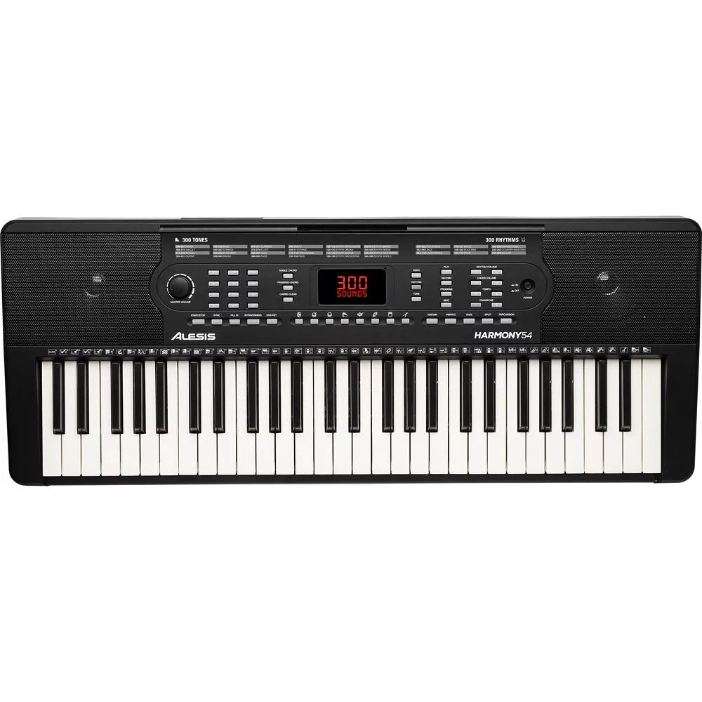 54 with Built-In Alesis Harmony 54-Key Portable Keyboard Speakers