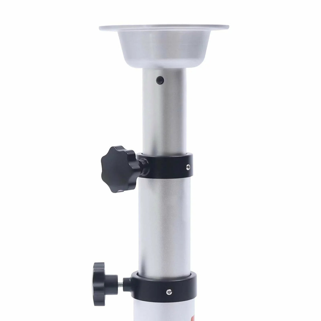 Marine Pedestal Removable Vessel Thickened Caravan Base Motorhome Table Mount Aluminum Miumaeov Camper Table Frame Alloy Stand 16.9"-29.1"Adjustable Leg for