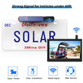 Solar for Reverse Camera Camera, Monitor Digital Highway Backup Observations Trailer RV with System View Camera Auto-Vox Travel Rear CamperVans,Trucks Wireless