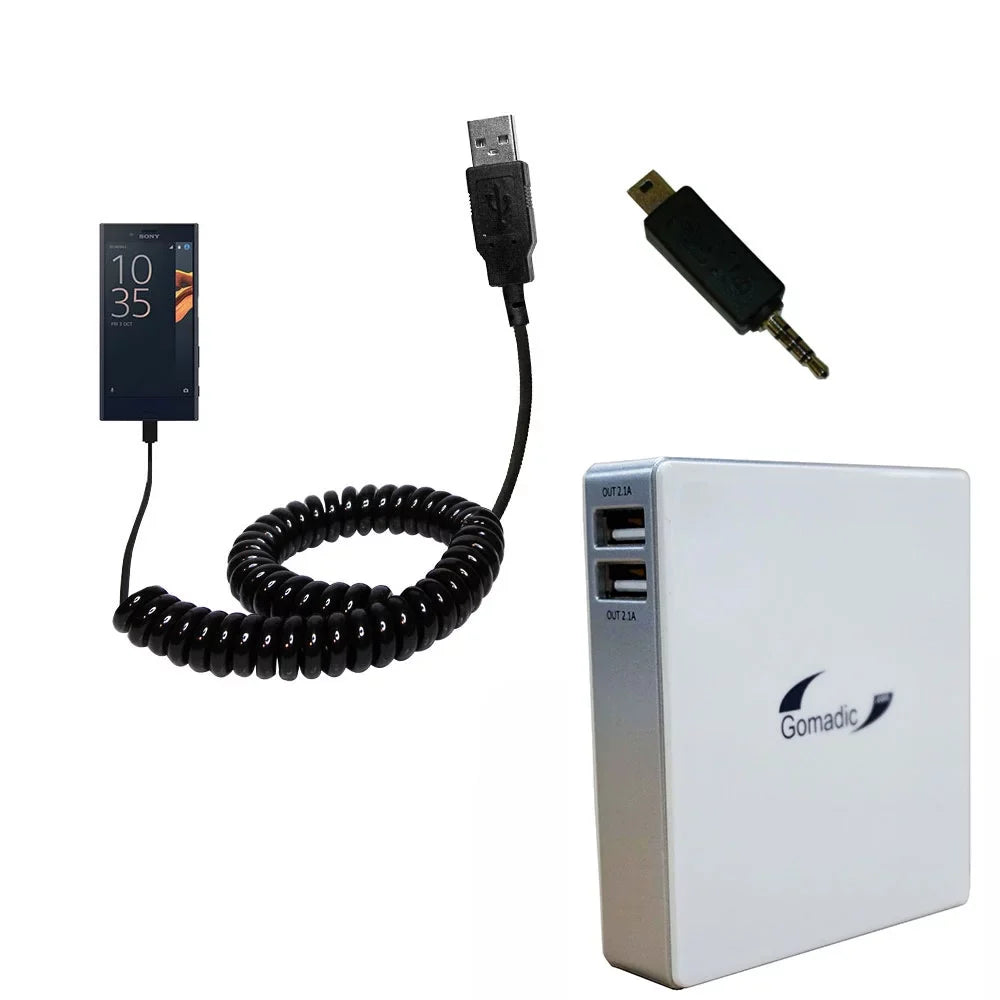 Battery suitable with TipExchange Rechargeable High Technology Xperia the Portable Capacity Pack Compact Charger - X External Gomadic for Sony