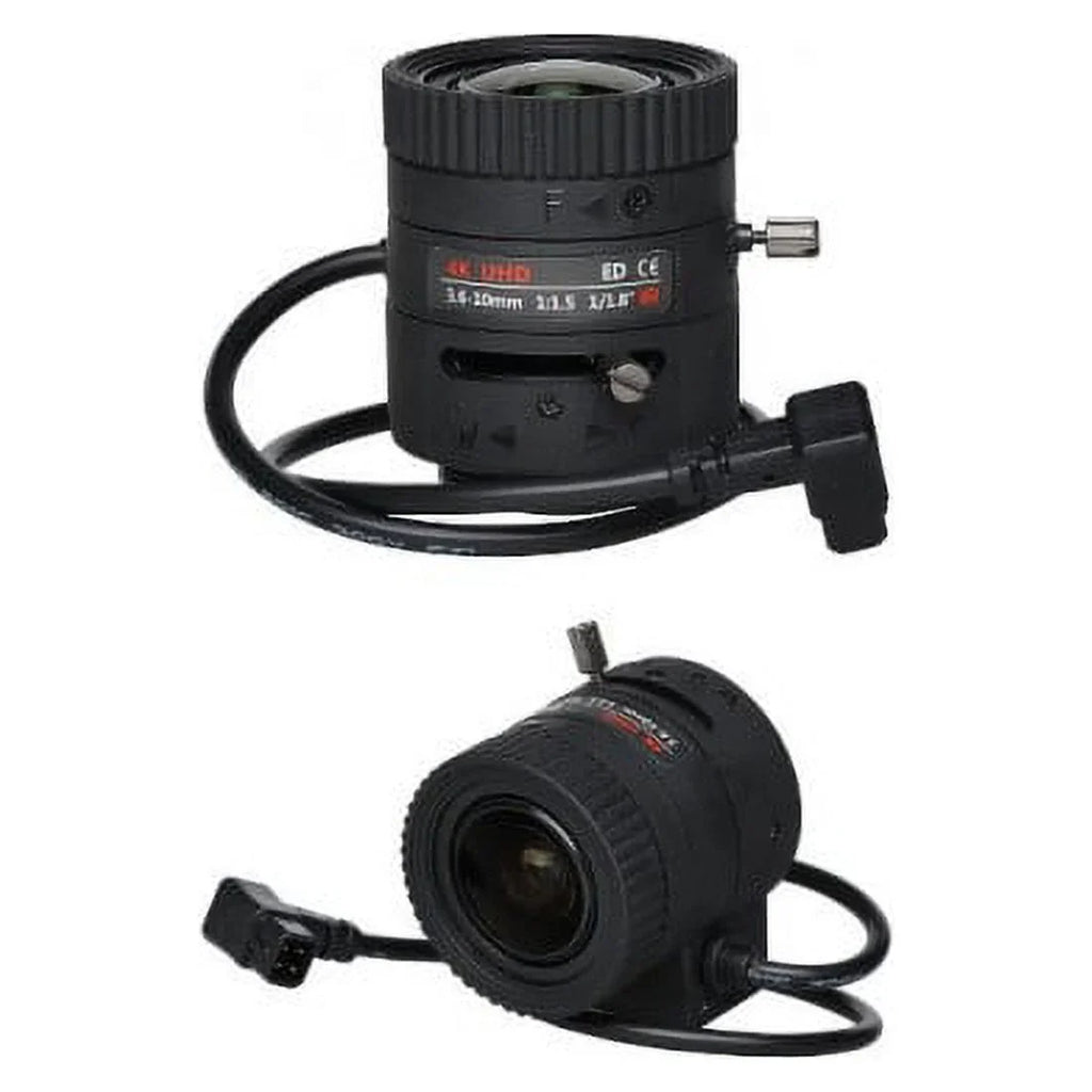 Corrected UHD IR Mega 3.6-10mm Focal Vari Lens DC CCTV Pixel Iris Auto 4K