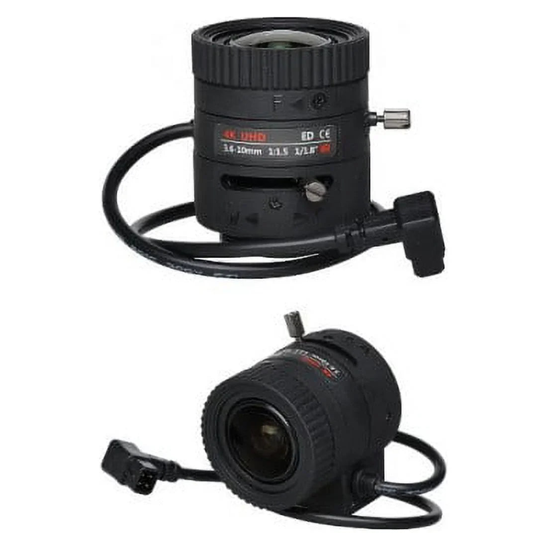 Corrected UHD IR Mega 3.6-10mm Focal Vari Lens DC CCTV Pixel Iris Auto 4K