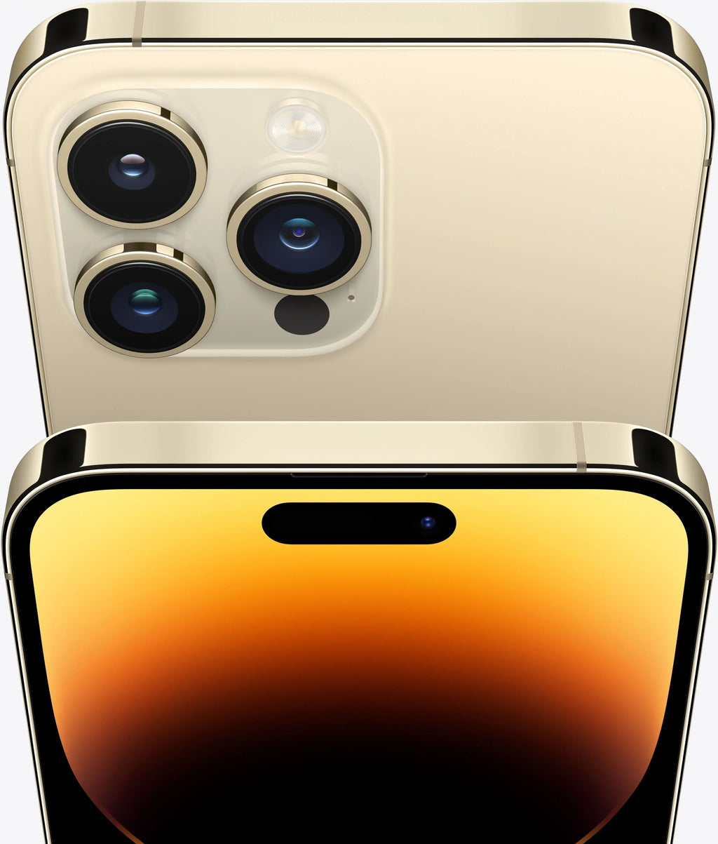 '- Pre-Owned Gold Pro iPhone 256GB Carrier (Good) 14 Unlocked -