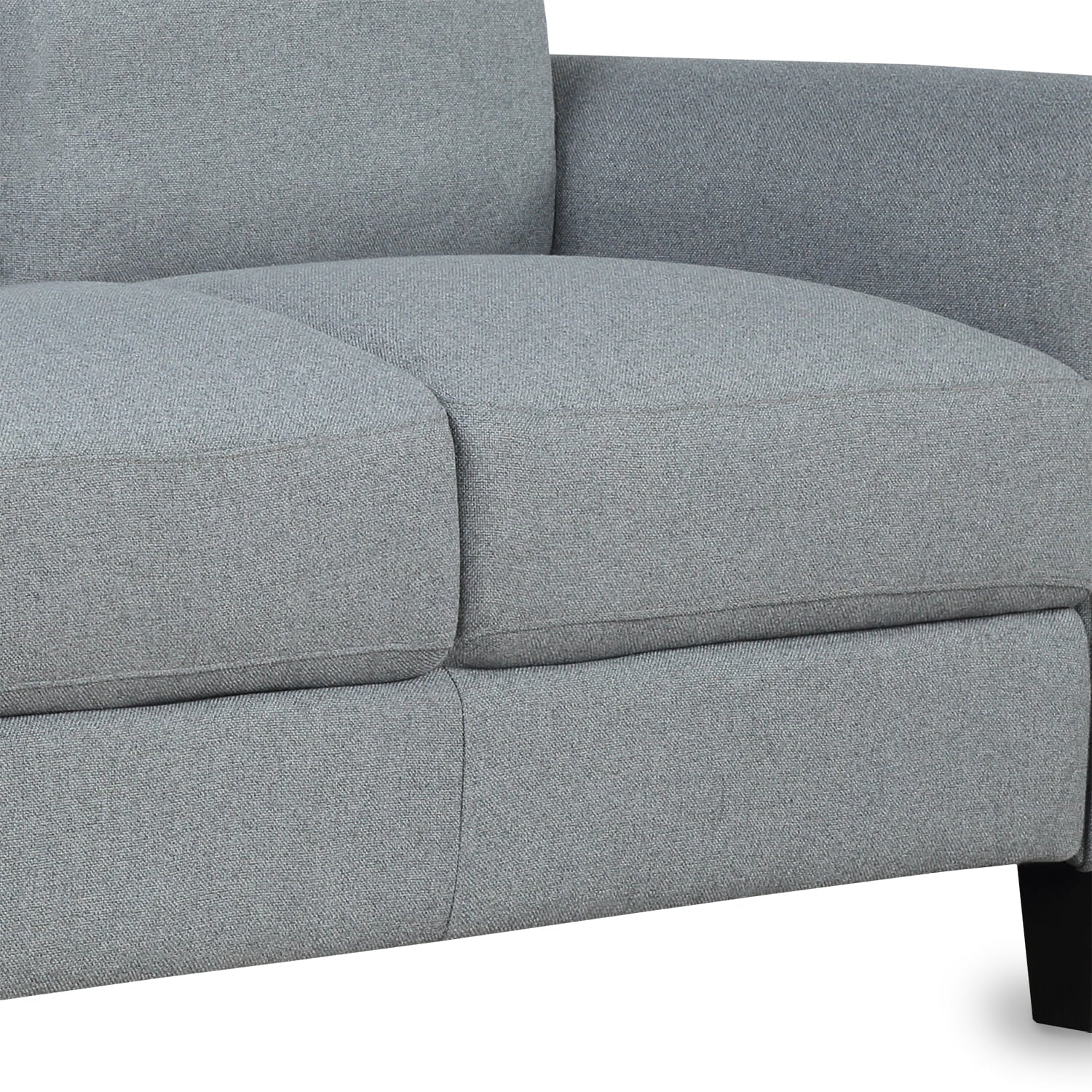 Living Room and Furniture Sofa (Gray) Anself chair 3-seat