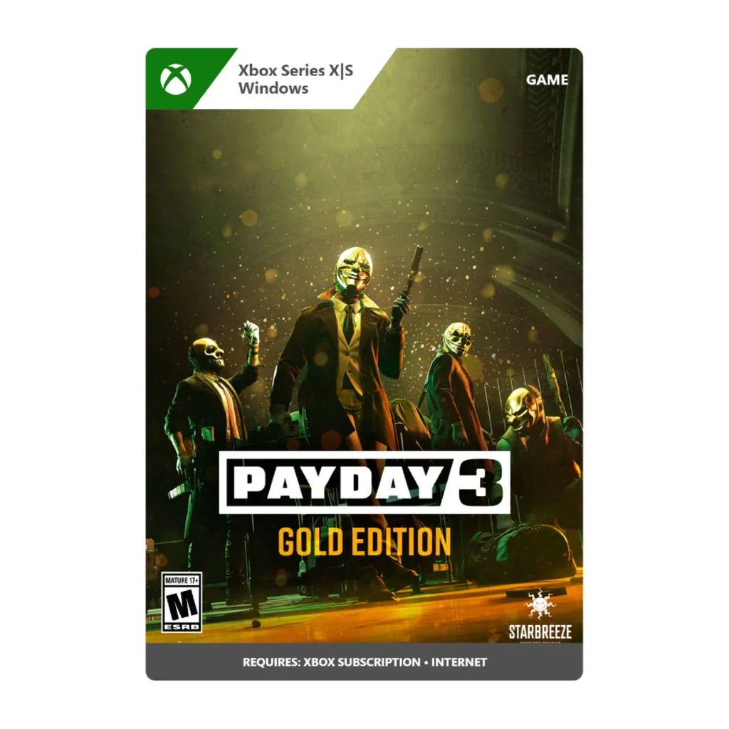 [Digital] Xbox Windows Payday 10 - X|S, Gold One, 3: Edition Xbox Series