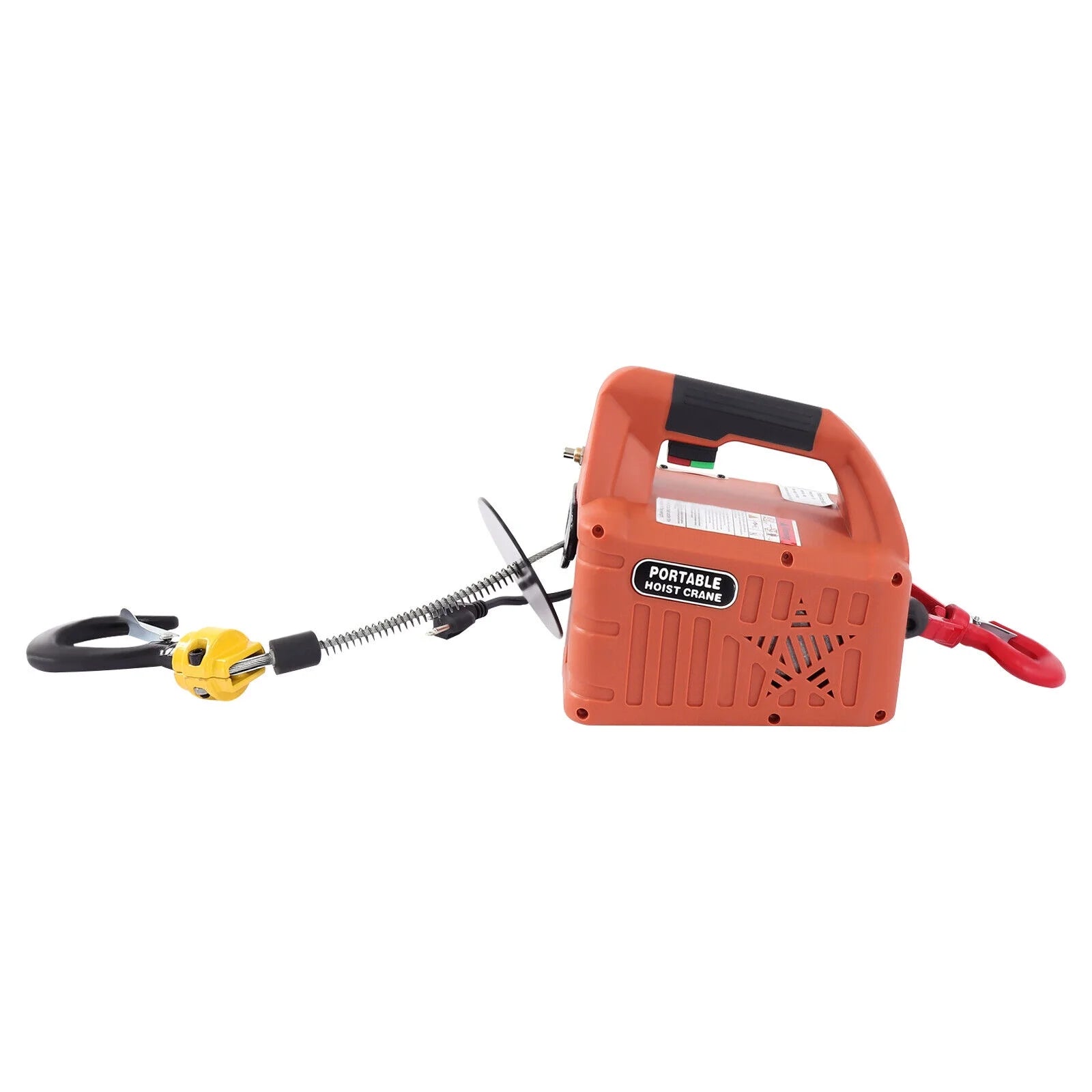 Winch Hoist 3-in-1 110V Kit Wireless Control Portable Lift ZhdnBhnos Electric 1100 Crane Remote