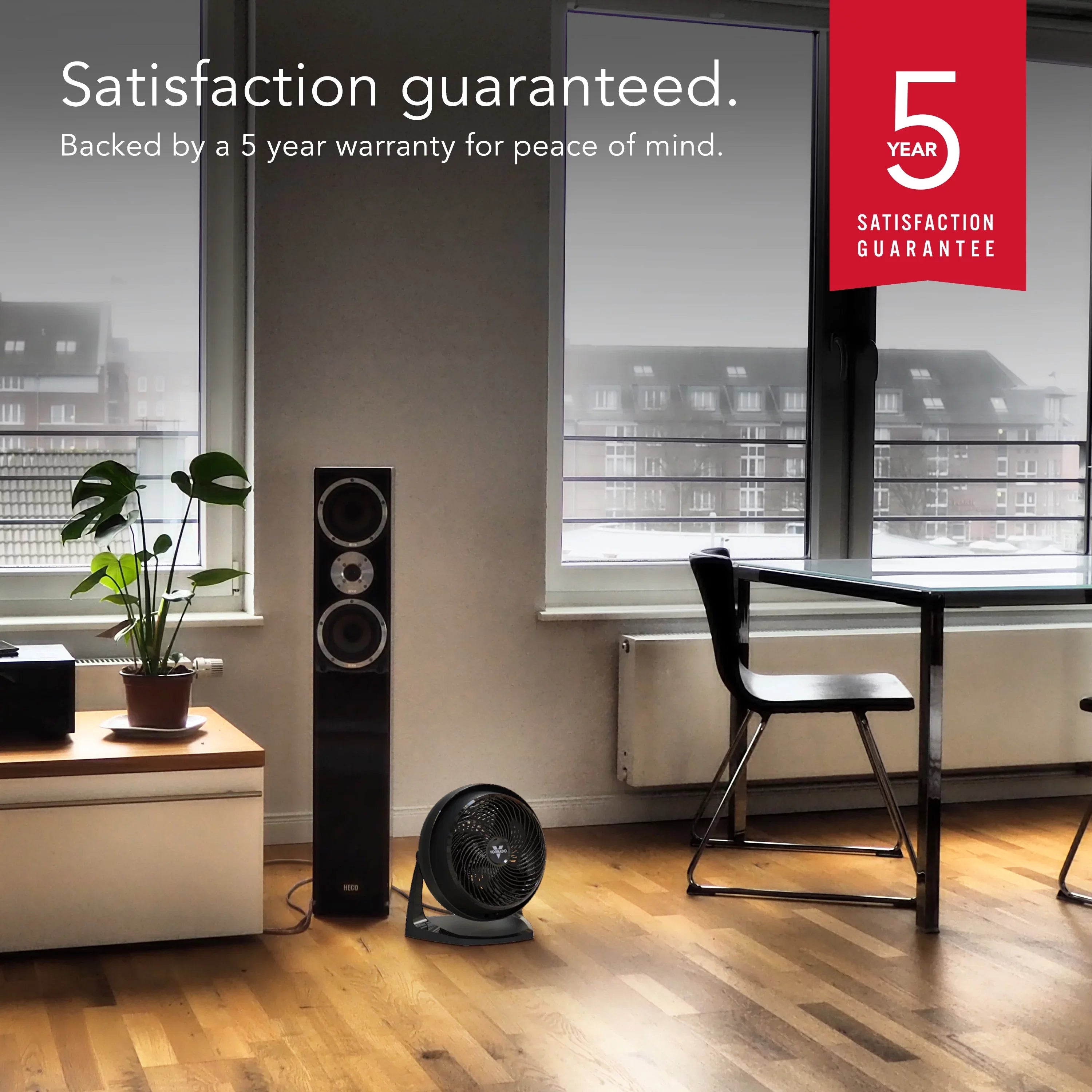 13", Circulator Whole Fan, (New) Air Floor Vornado Room 62 Black