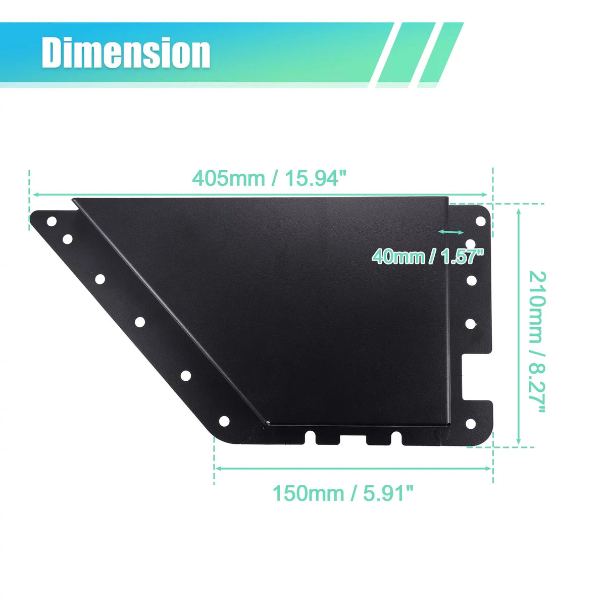 Pair Pockets for 1 4 2022 Door Organizer 2021 Box Accessories Door Panels 6th Rear Storage Bronco