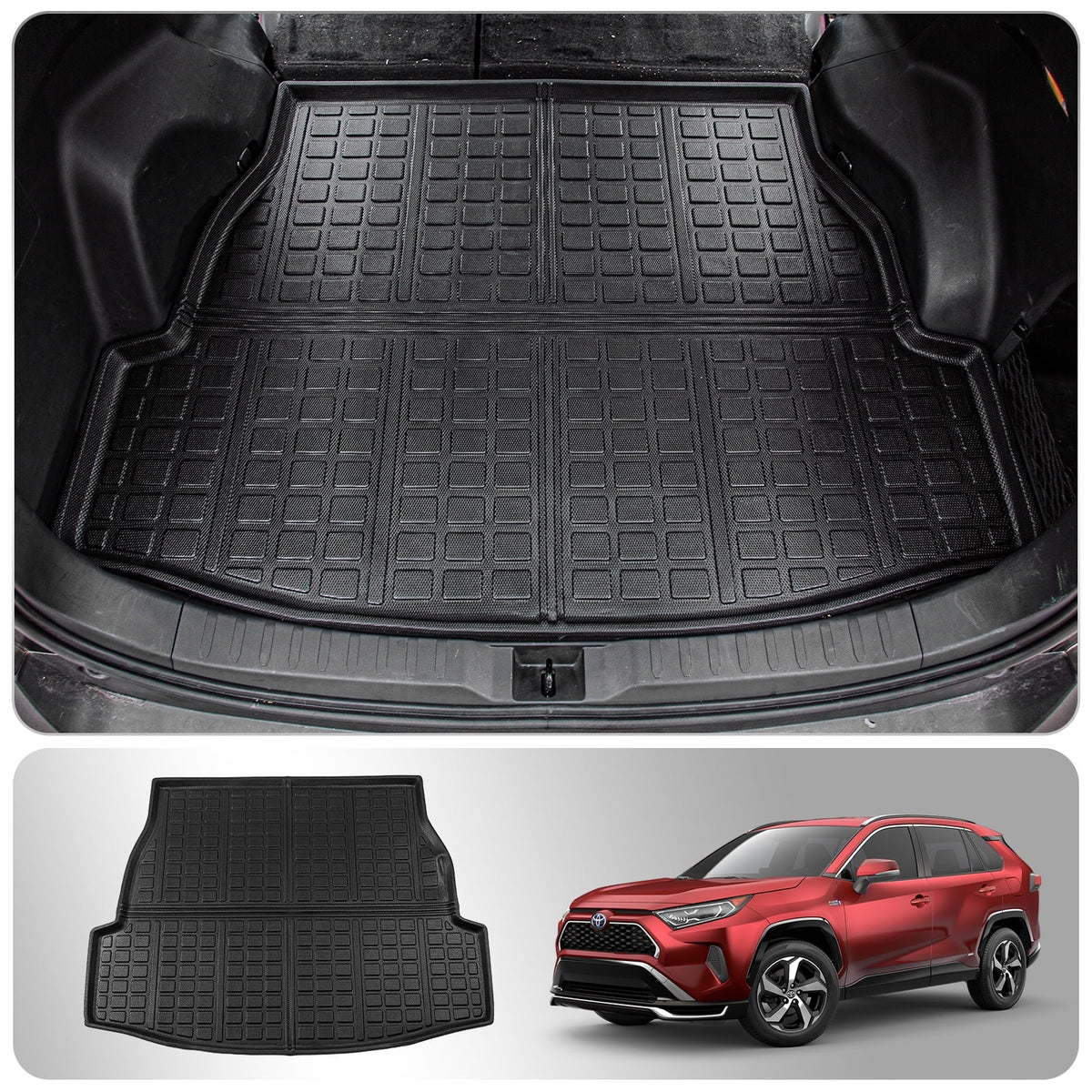 climate Liner All Toyota Fit Liner Mat Trunk Trunk Cargo 2023 2019-2024 RAV4 Accessories TPE Rav4