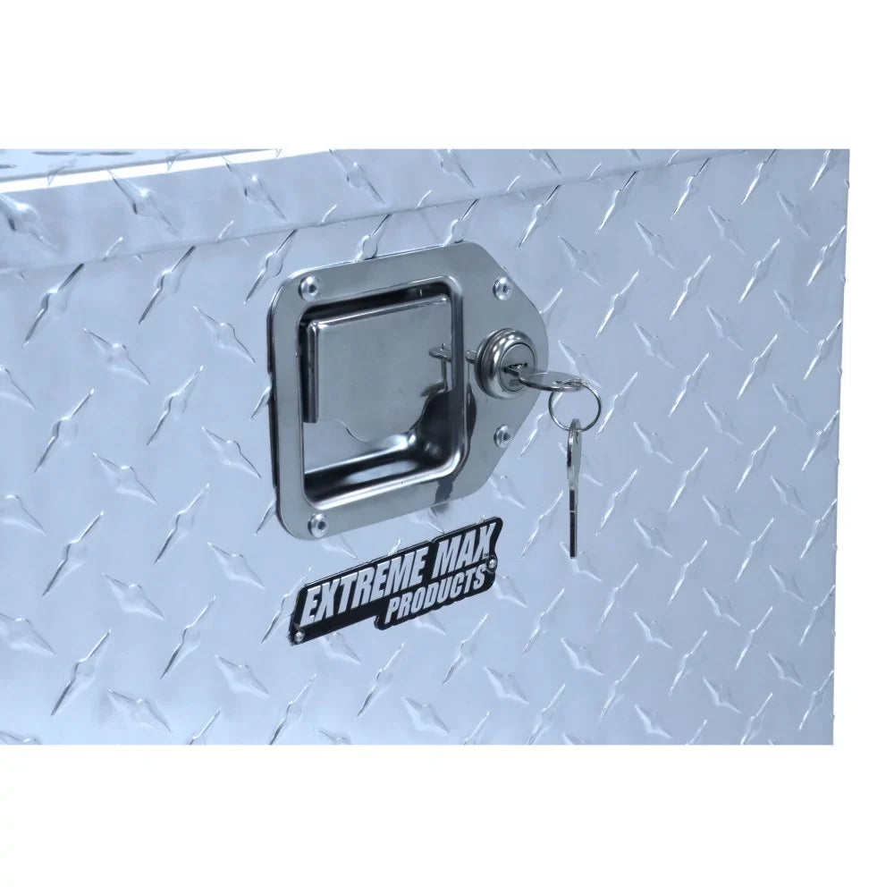 Tongue Diamond-Plate 5001.6097 Aluminum Trailer Storage Box and Trailers Utility Sport Extreme for Locking Max