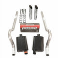 Mopar Body B Flowmaster Dual Exit SW Car Rear 40 Series Exhaust Kit 2.5" 62-74