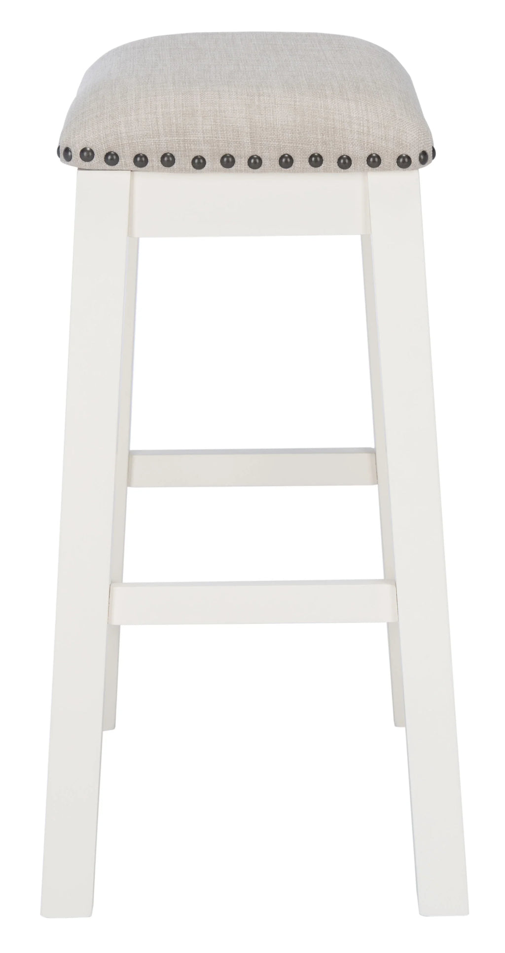 in. 25 x W Aero in. White, in. 2 13 of H) (18.8 x D Mid-Century Stool, Set Counter