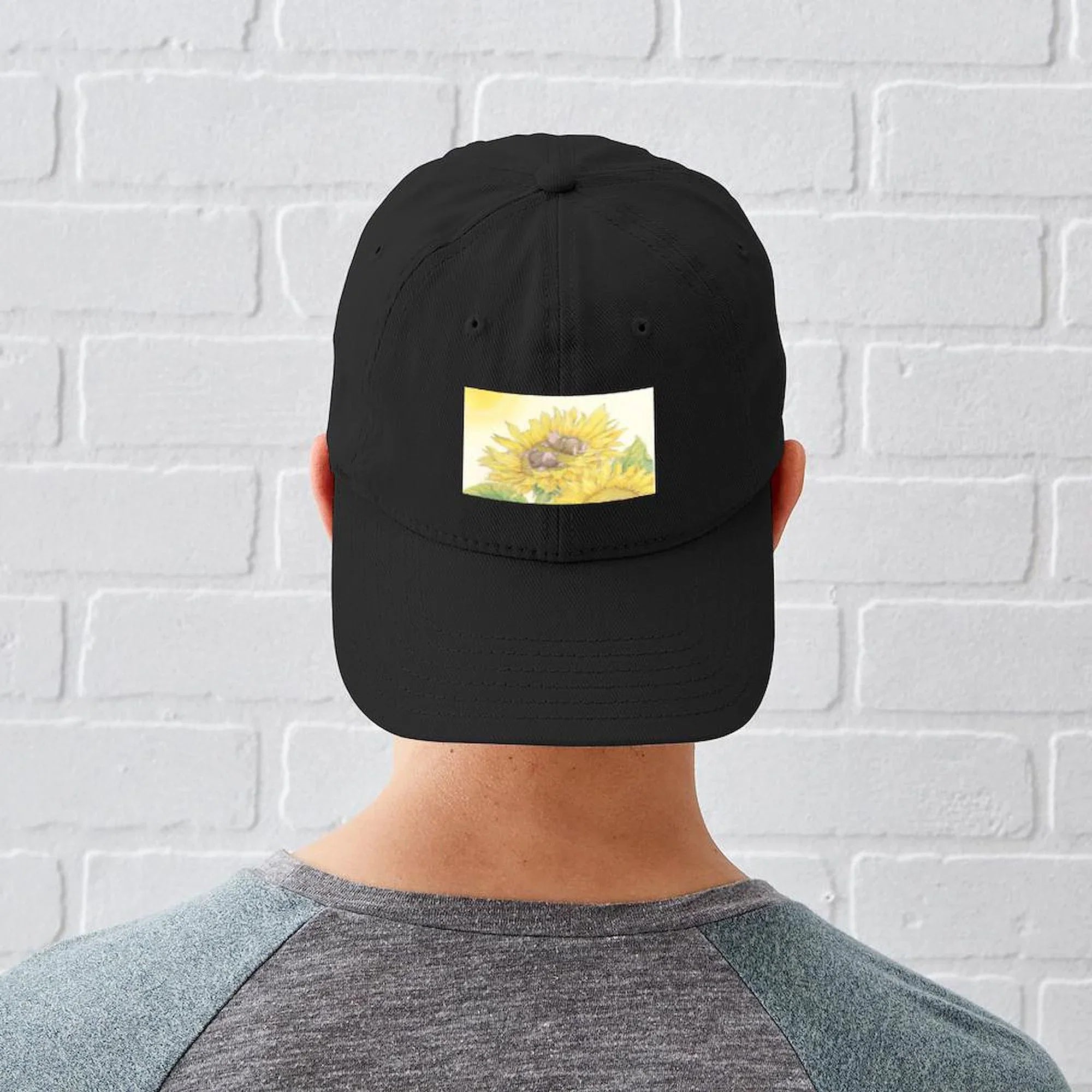 CafePress Printed Hat Hat Cotton Black Sunshine Baseball Adjustable Canvas Baseball - - Of Ray