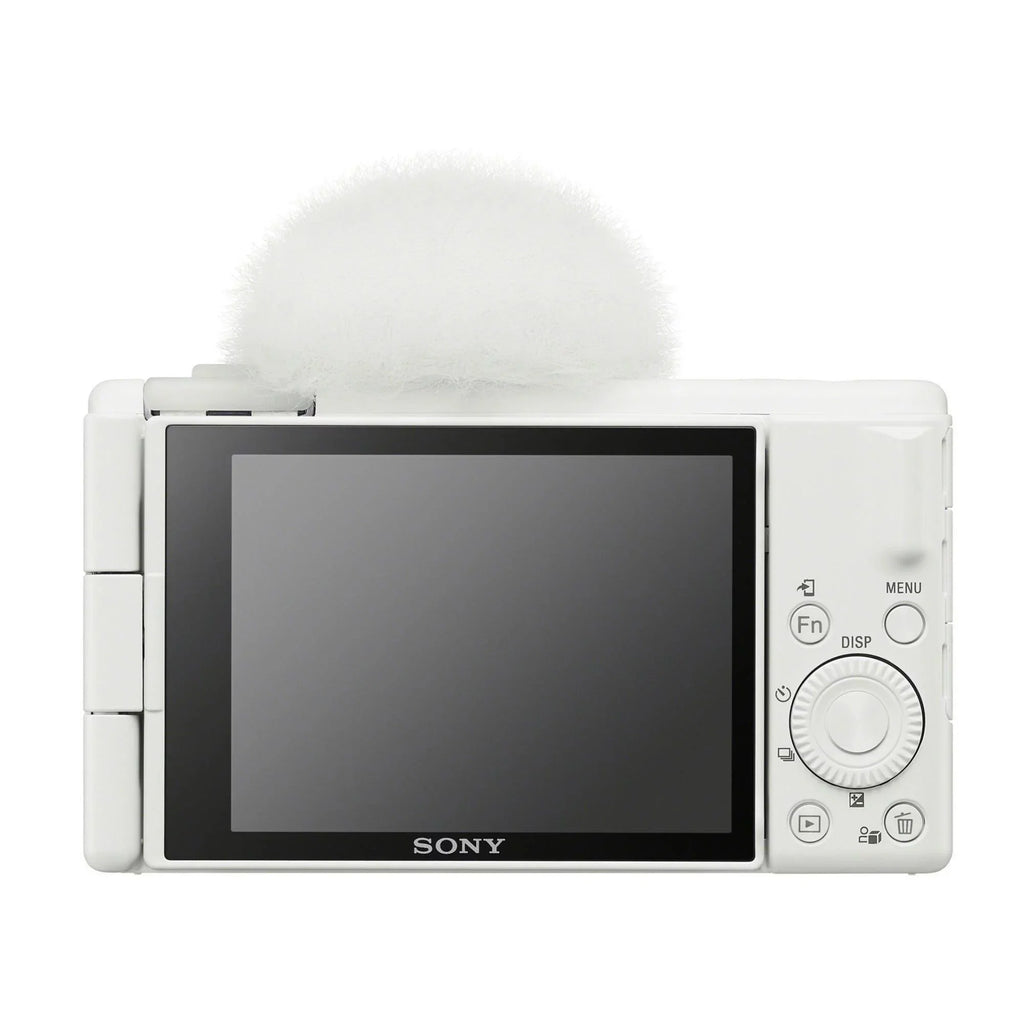 Shotgun (White) Zv-1F Vlogger Vlog Accessories and With Microphone Sony Camera