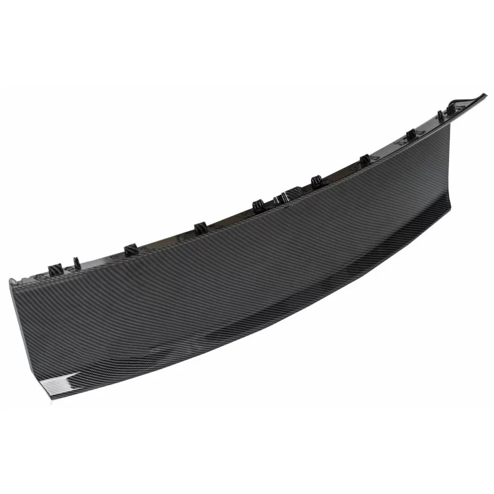 Print Panel Ford Fiber Decklid Mustang Gt Shield Trunk 2015-2021 Rear Carbon For