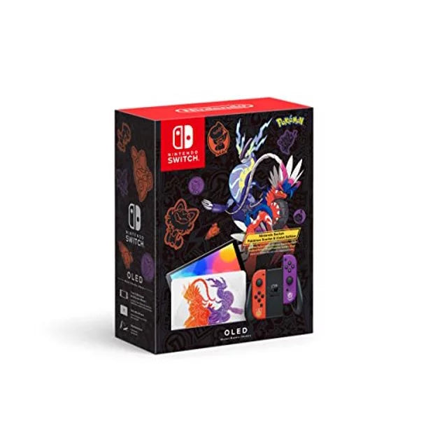 Pokemon(tm) OLED Edition Model: Violet Switch(tm) Scarlet - Nintendo &