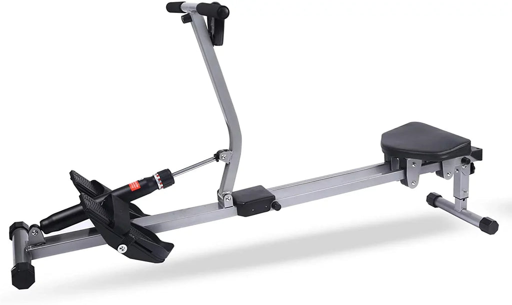 Machine YSSOA Rowing Maximum of Monitor Ergometer, Fitness Digital and 260 Load, lbs Black Rower