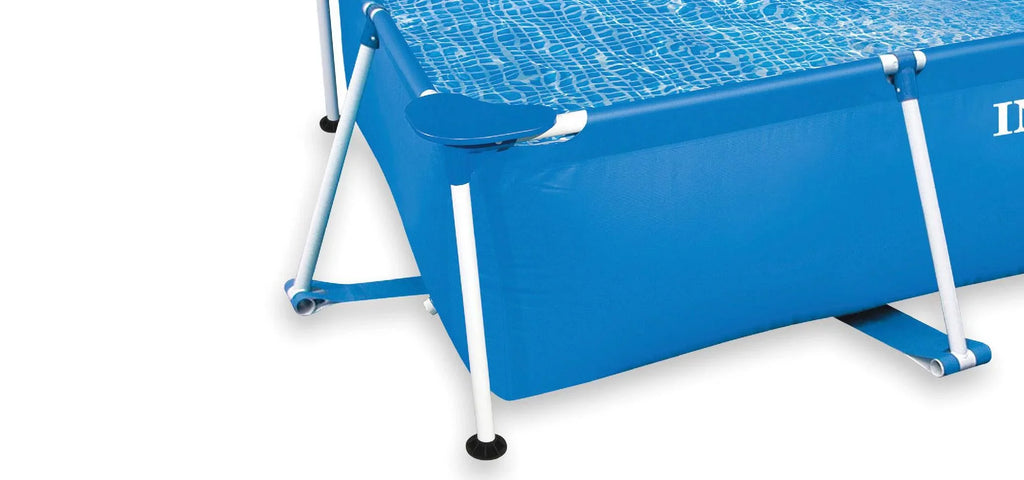 Box) Splash (2 Above Rectangular-Frame Pool Intex Pack) Baby (Open Ground