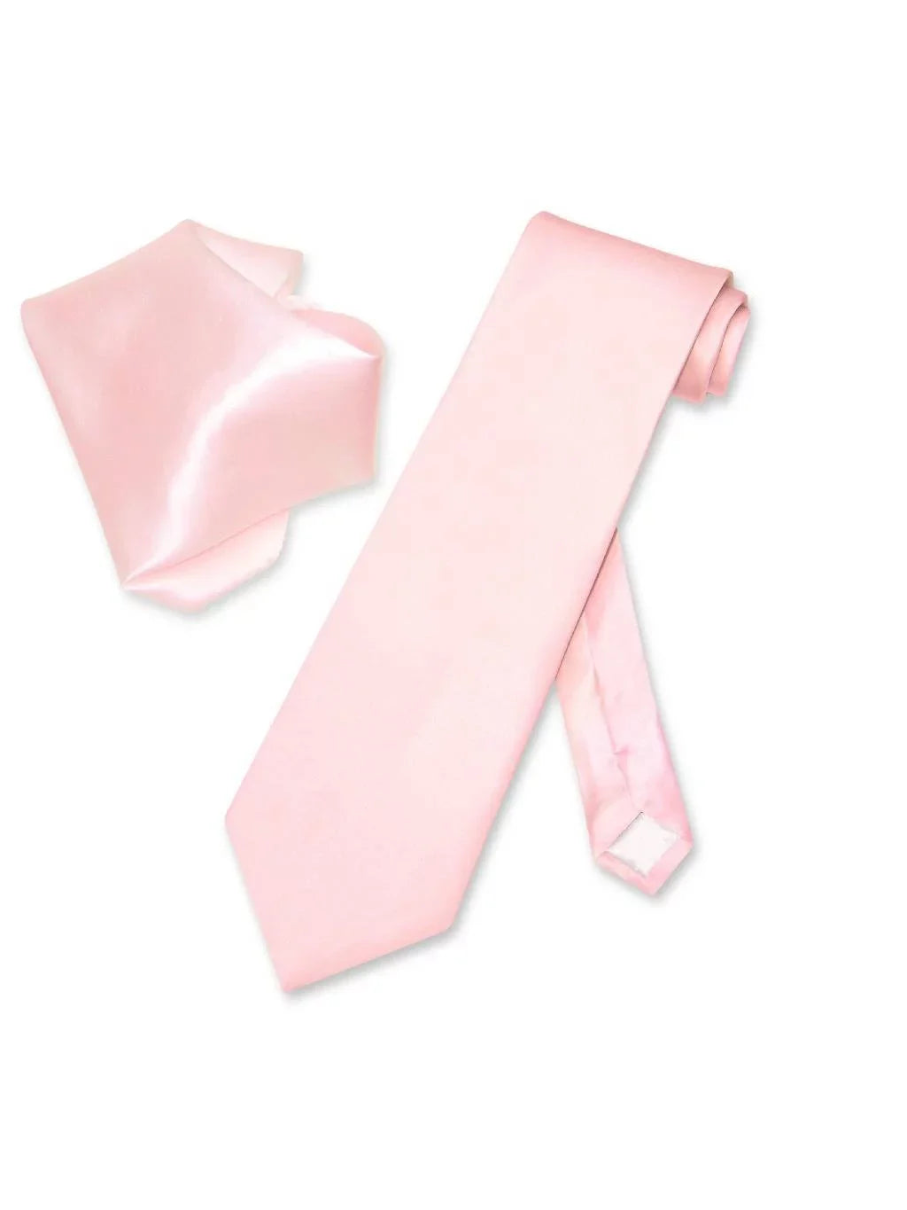 Handkerchief NeckTie 100% Biagio Tie Color Solid Men's Set Neck