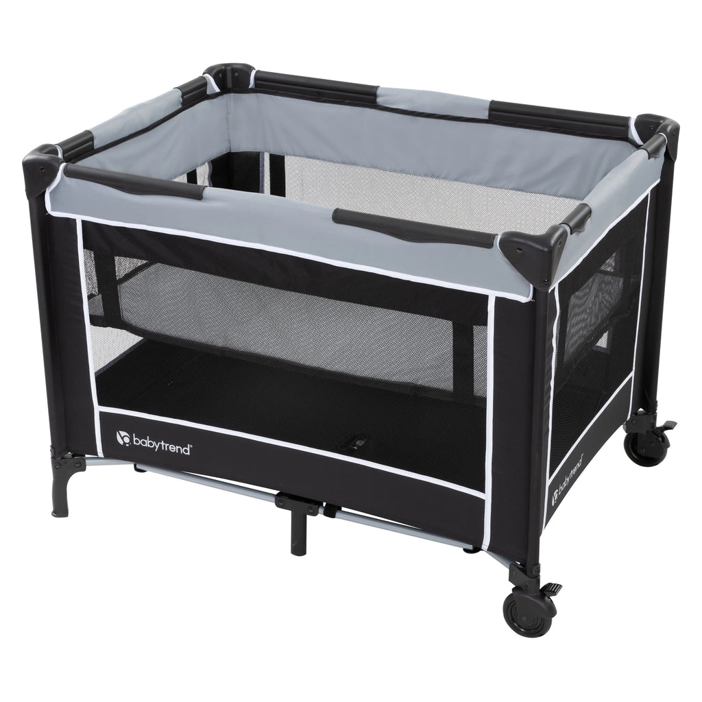 with Twinkle Flat Trend Unisex Bassinet Portable Grey, Playard – Baby