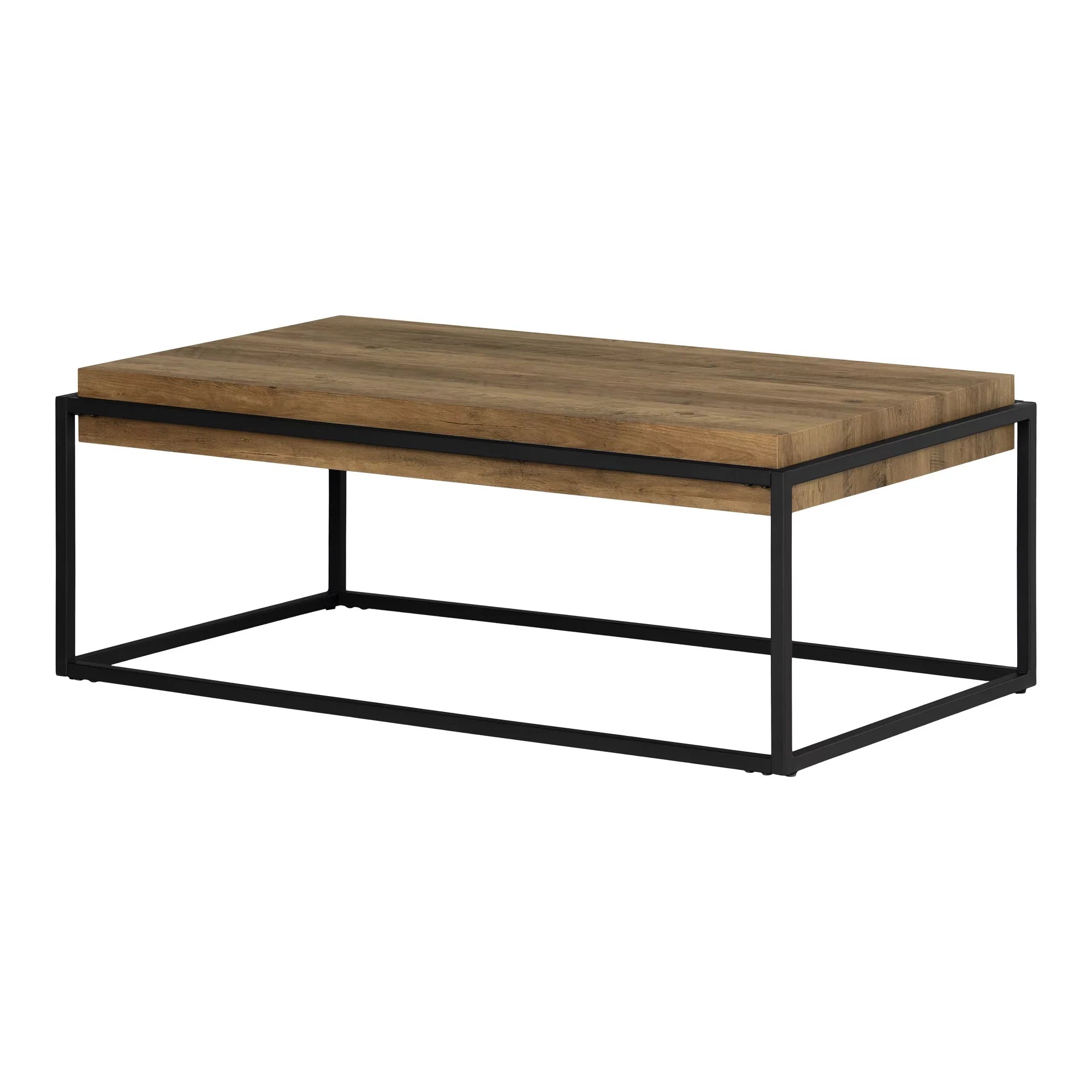 Coffee Industrial Shore Brown Modern Urban Table, Acacia Mezzy, South