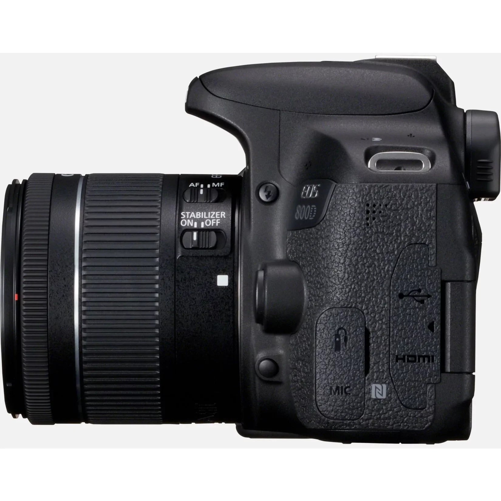 800D 24.2 Black Megapixel Canon 0.71", Lens, Digital 2.17", Camera with