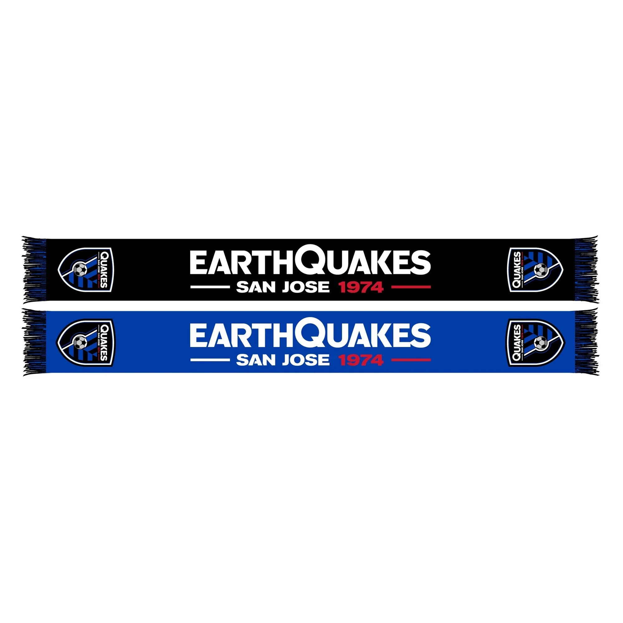 San Jose Two-Tone Scarf Earthquakes