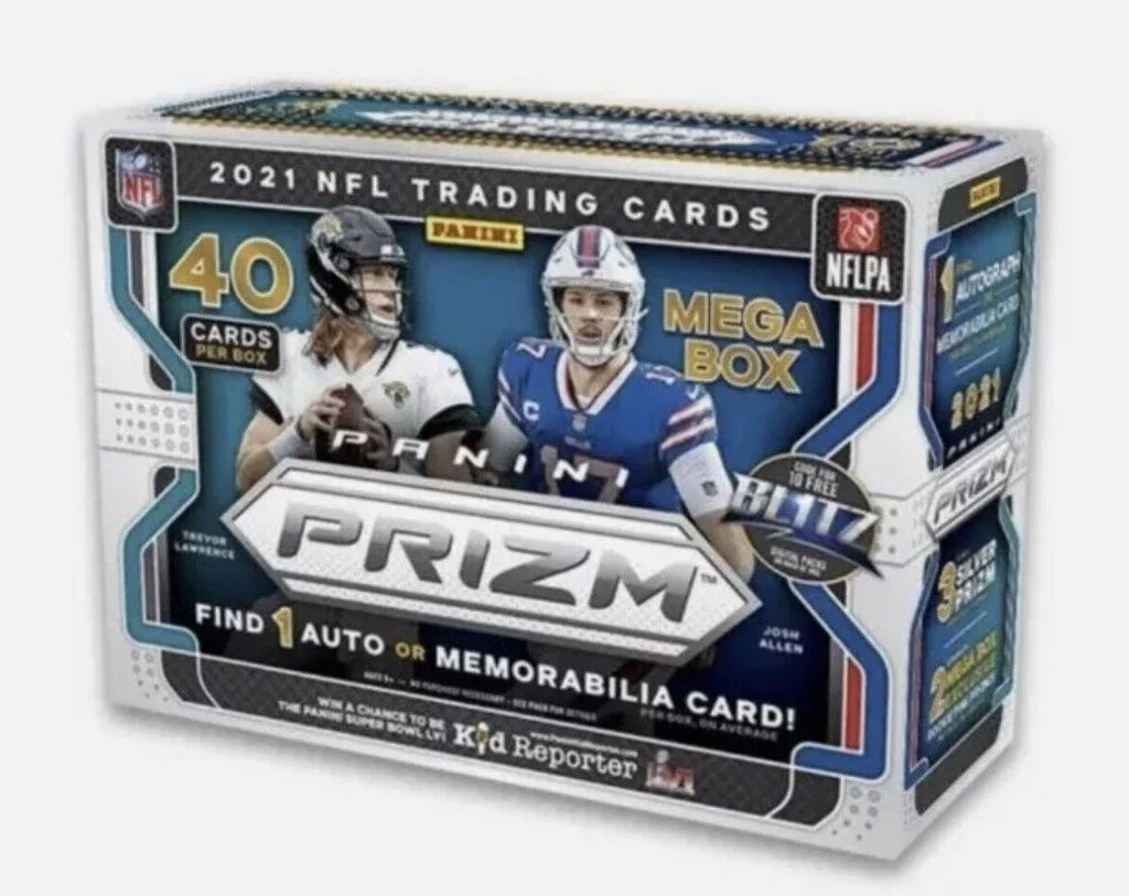 Box cards/bx Autograph Panini card) incl. (40 Football Memorabilia 2021 Prizm or