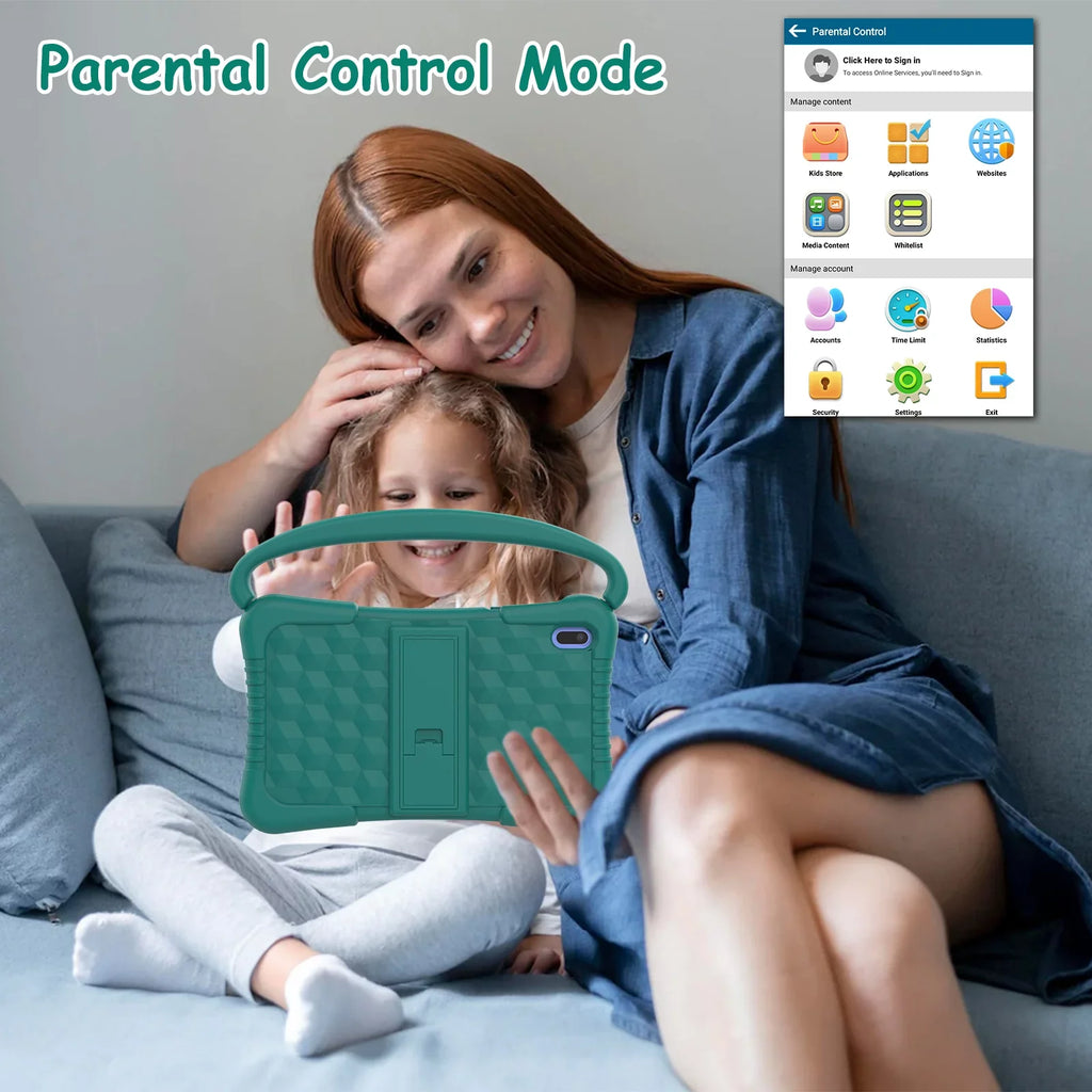 with Core Tablets, 32GB 11 Android Software Kids 7 Control, Parental Games WiFi Children Kids Toddler Pre-Installed. Educationl Case Inch Tablet, Tablet Dual Quad Storage Shockproof Camera 2GB