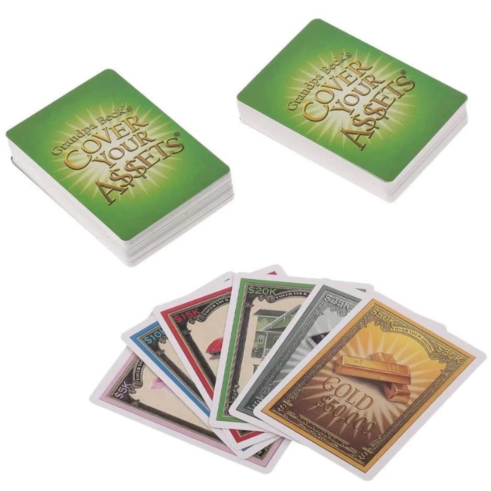 Assets Family-Friendly Game Collecting Grandpa Fun Becks Shield Set Toy Card Your