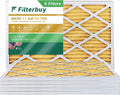(6-Pack) Furnace MERV 11 10x24x1 AC Pleated Filters Filterbuy Air HVAC