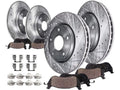 Rear Elantra and and Kit Front Sedan Hyundai Rotor 2015 Brake 2012 - 2016 - Fits 2013 Pad 2011 with 2014