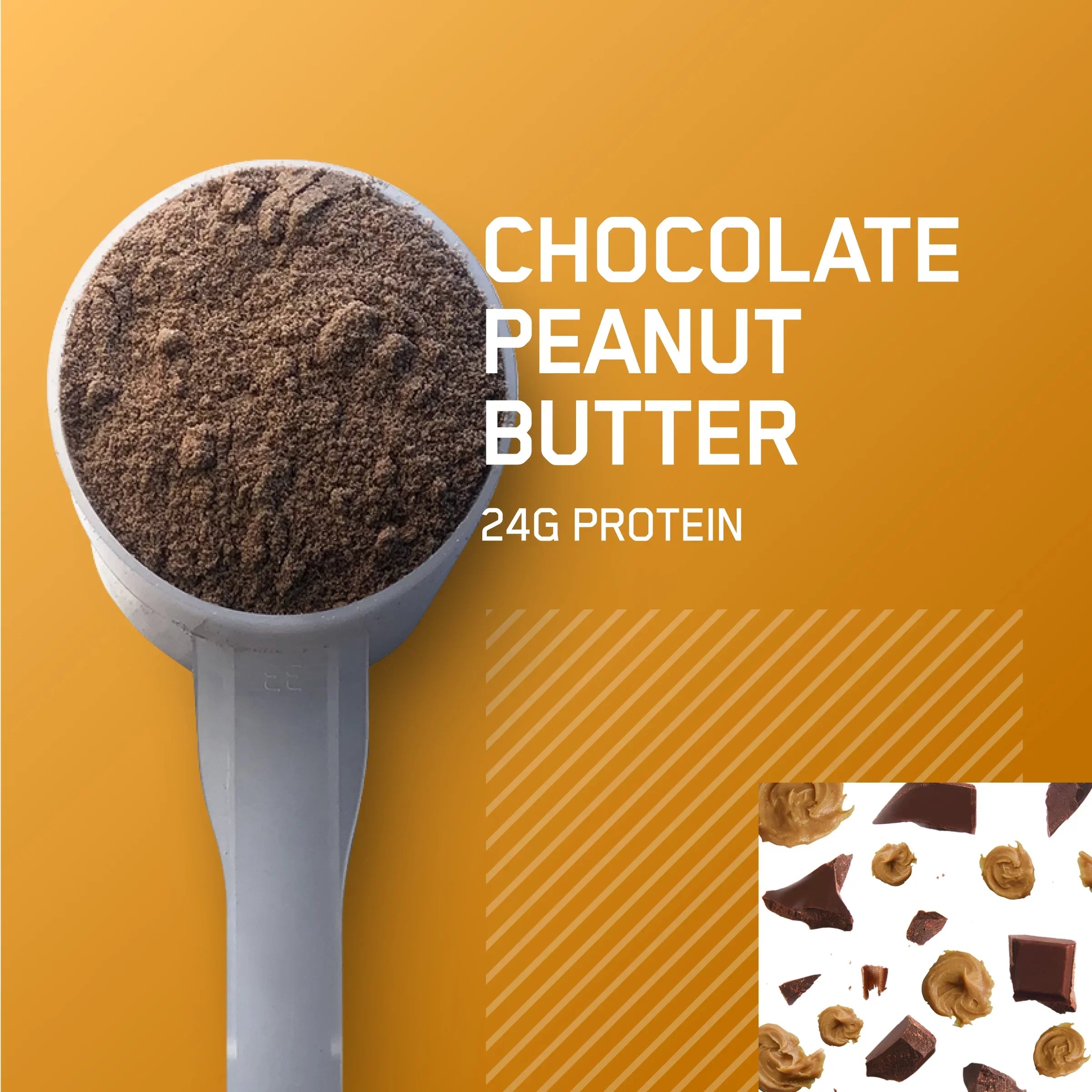Chocolate Whey Gold Servings Standard Powder, Peanut 100% 5 Butter, lb, Nutrition, Optimum Protein 68